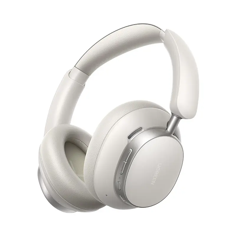 UGREEN Studio Pro Hybrid Active Noise-Cancelling Headphones White - HP206 - UG-55614