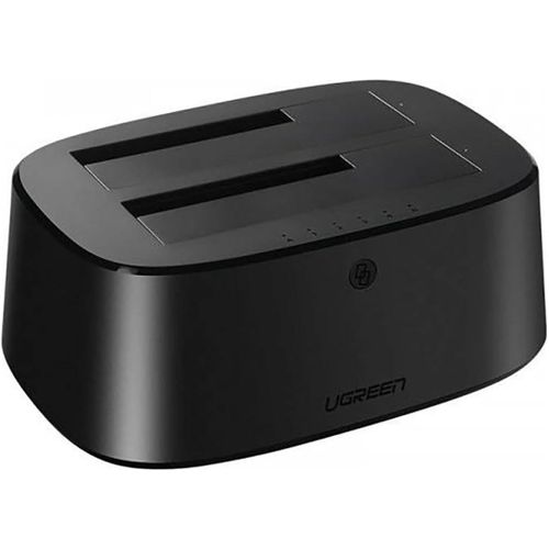 UGREEN USB 3.0 to SATA Dual-Bay Hard Drive Duplicator/Cloner EU - CM198 - UGN-50857