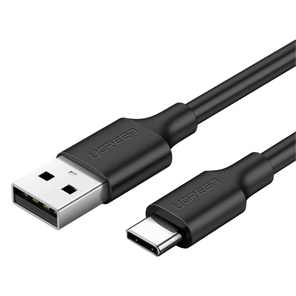 UGREEN USB-A 2.0 to USB-C Cable Nickel Plating 2m (Black) - US270