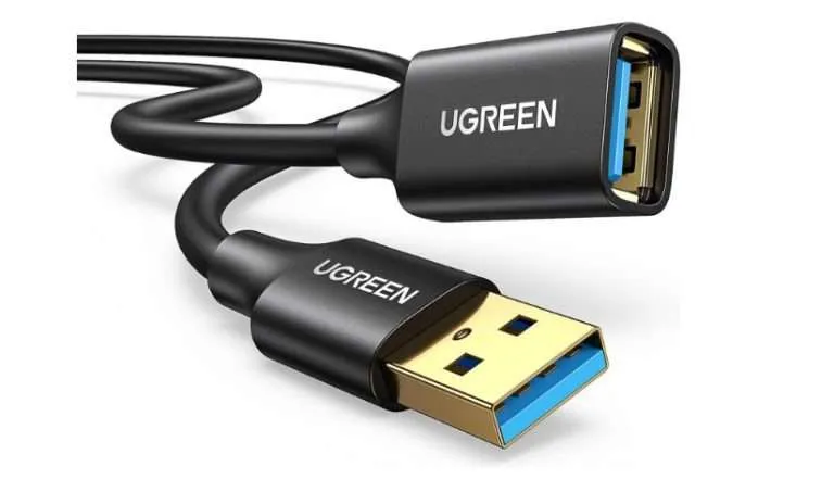 UGREEN USB-A 3.0 Male to Female Extension Cable 5m Black - US129 - UG-90722