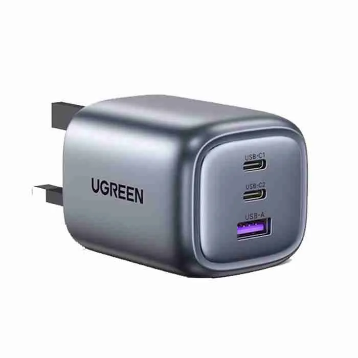UGREEN USB-A+2*USB-C 65W GaN Tech Fast Charger - CD306