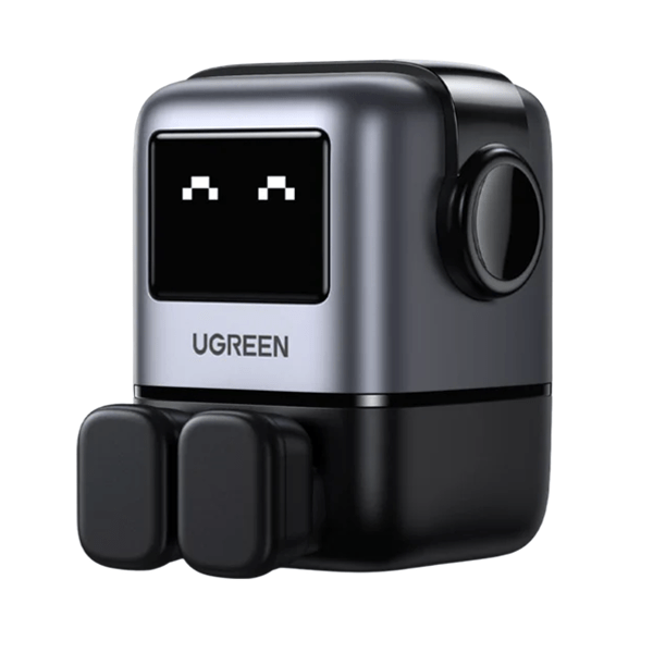 UGREEN Uno Robot 65W 3-Port GaN Fast Charger UK Grey - CD361 - UG-25686