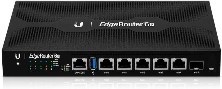 Ubiquiti EdgeRouter ER-6P Gigabit Router with SFP ER-6P