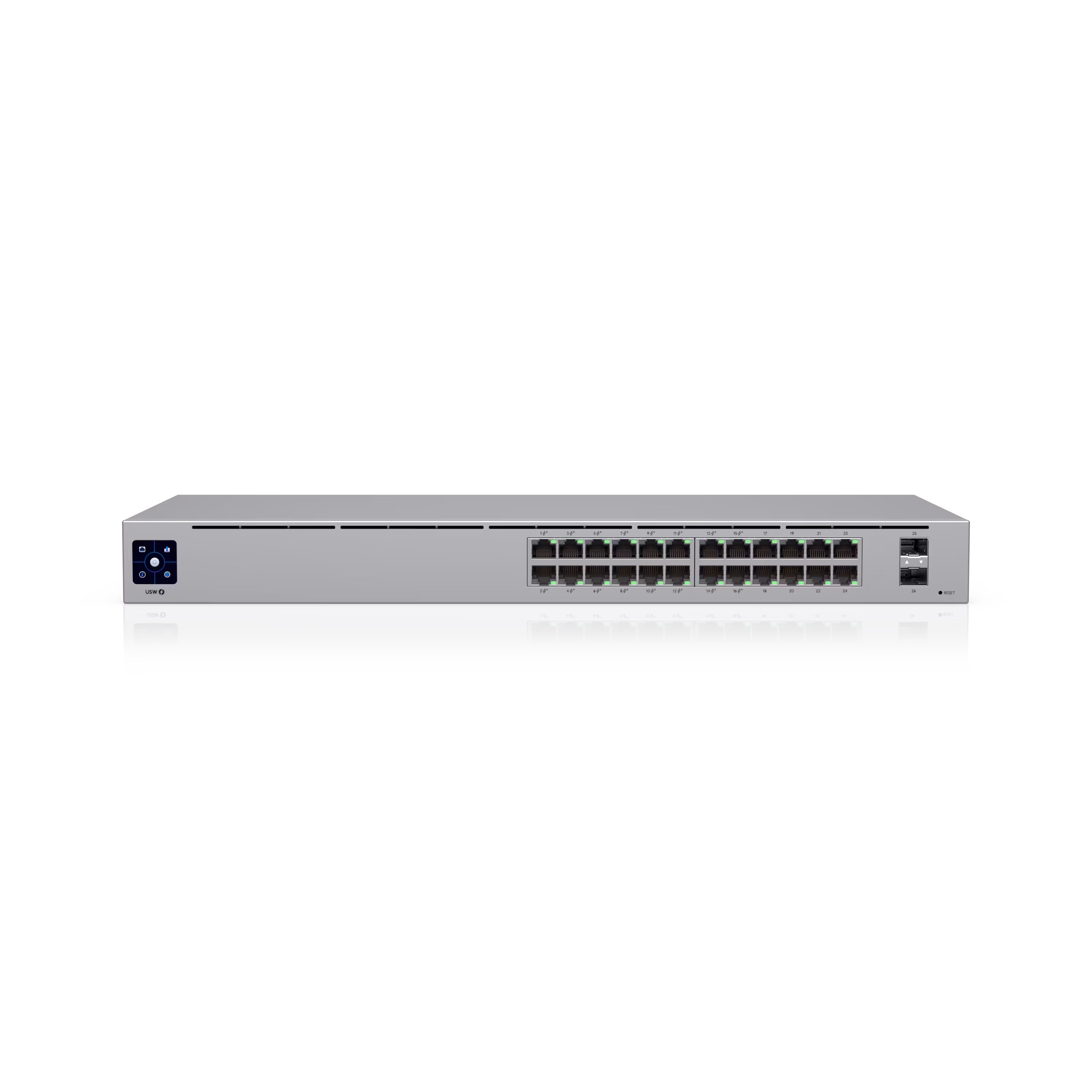 Ubiquiti UniFi 24-Port Switch USW-24-PoE 16 GbE PoE RJ45 ports 8 GbE RJ45 ports 2 1G SFP ports 95W