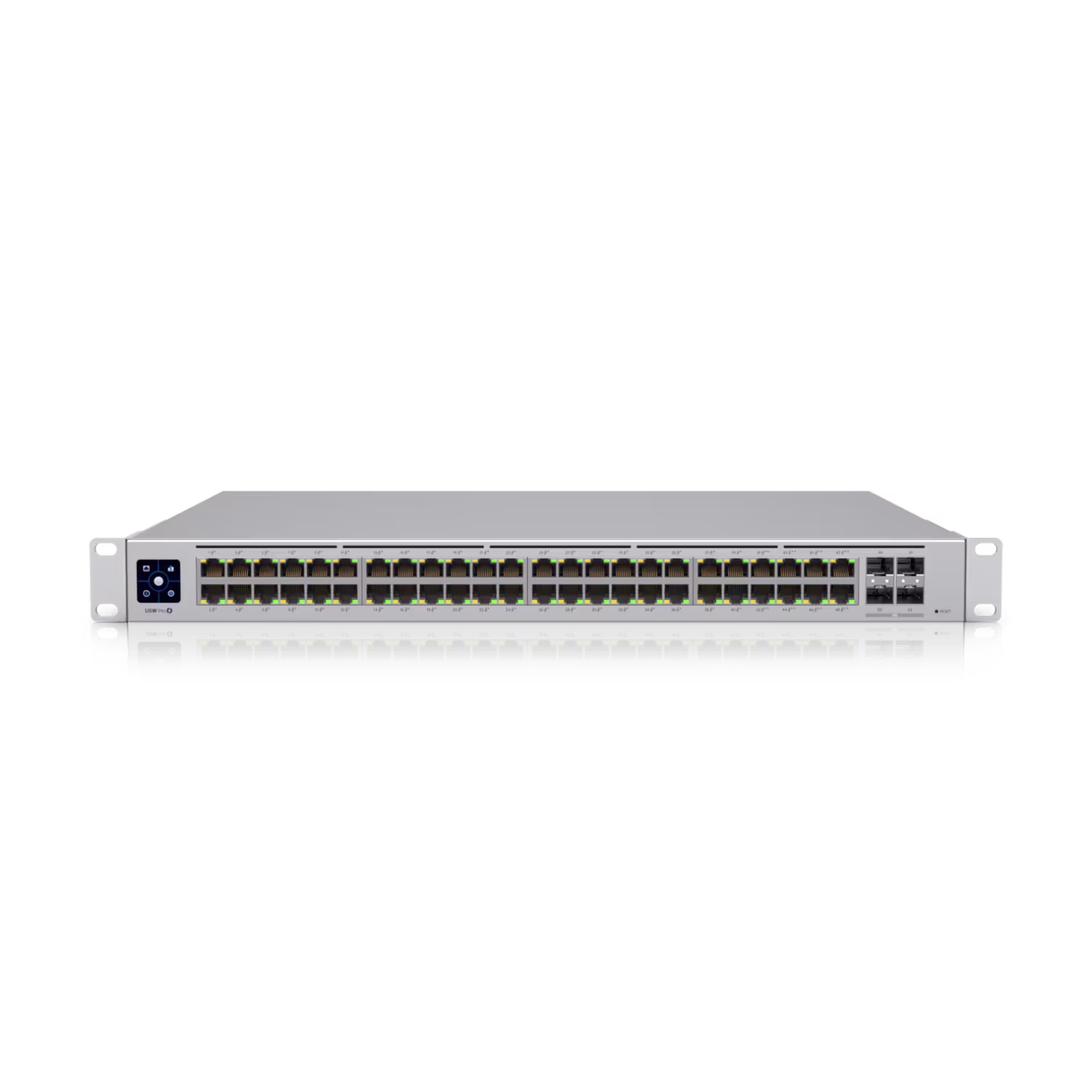 UniFi Switch PRO 48 PoE (USW-Pro-48-POE) Full POE, (40) GbE, PoE+ RJ45 ports, (8) GbE, PoE++ RJ45 ports, (4) 10G SFP+ ports, 600W