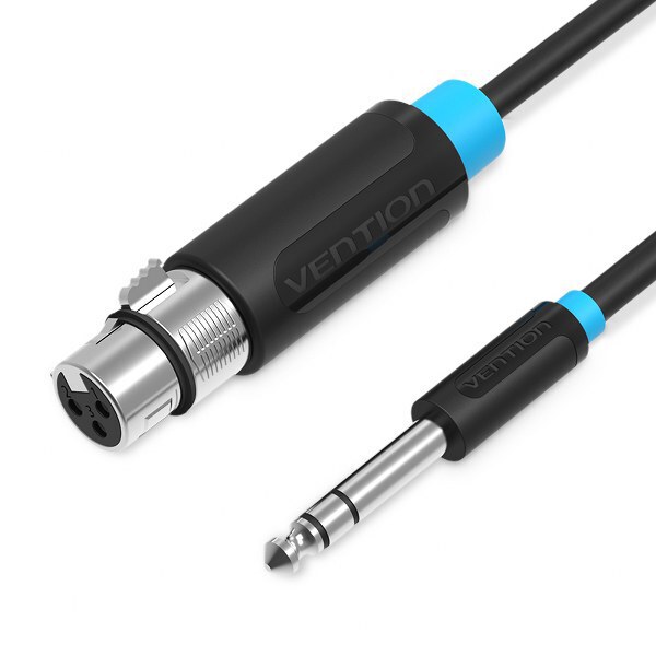 VENTION 6.5MM MALE TO XLR FEMALE AUDIO CABLE - VEN-BBEBG