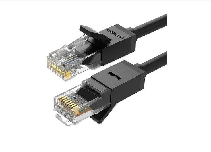 VENTION CAT6 UTP PATCH CORD CABLE 35M BLACK - VEN-IBEBU