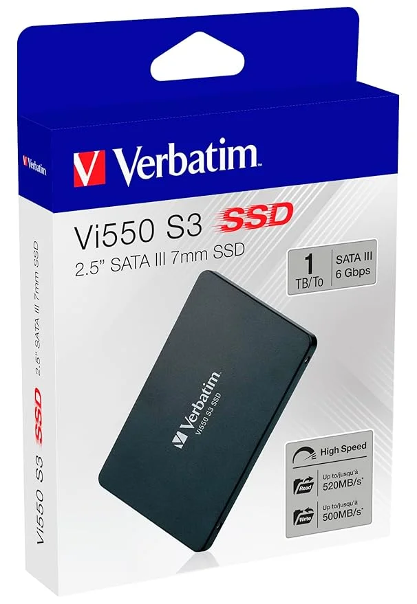 VERBATIM Vi550 S3 2.5” SATA INTERNAL SSD 1TB - VER-49353