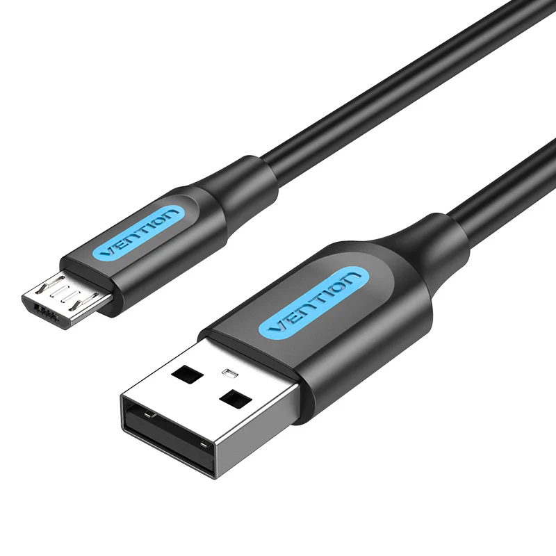 Vention USB 3.0 A Male to B Male Cable 1.5M Black PVC Type