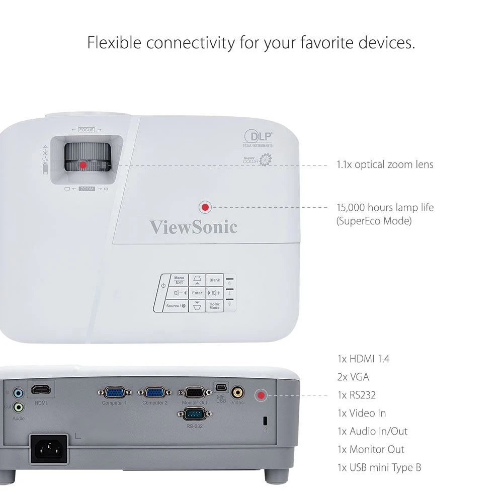 ViewSonic PA503W DLP Projector
