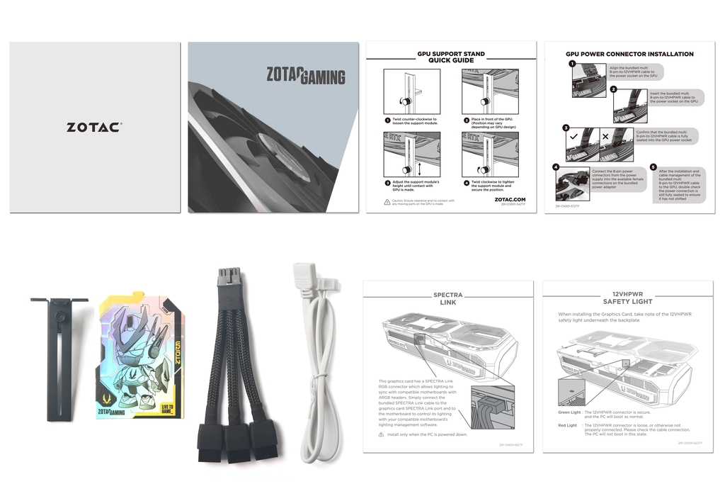 ZOTAC GAMING GeForce RTX 5080 AMP Extreme INFINITY ULTRA 16GB GDDR7 Graphics Card, Display Outputs: 3 x DisplayPort 2.1b, 1 x HDMI 2.1 - ZT-B50800BU-10P